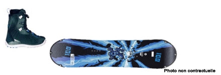 Snowboard - Pack JUNIOR 135  >Prix 74,30 euros -15%